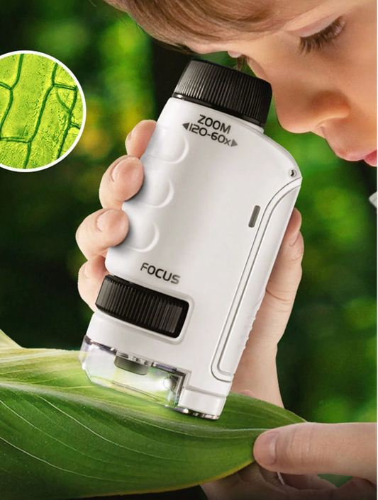 JixterScope™ - Pocket Microscope 60-120x