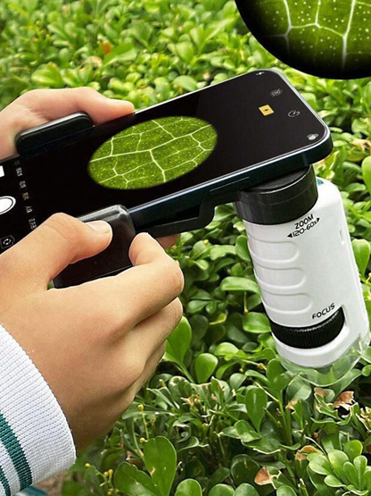 JixterScope™ - Pocket Microscope 60-120x